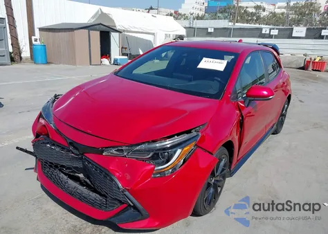 2021 Toyota Corolla Se z USA, uszkodzony, nr VIN JTND4MBE4M3112533